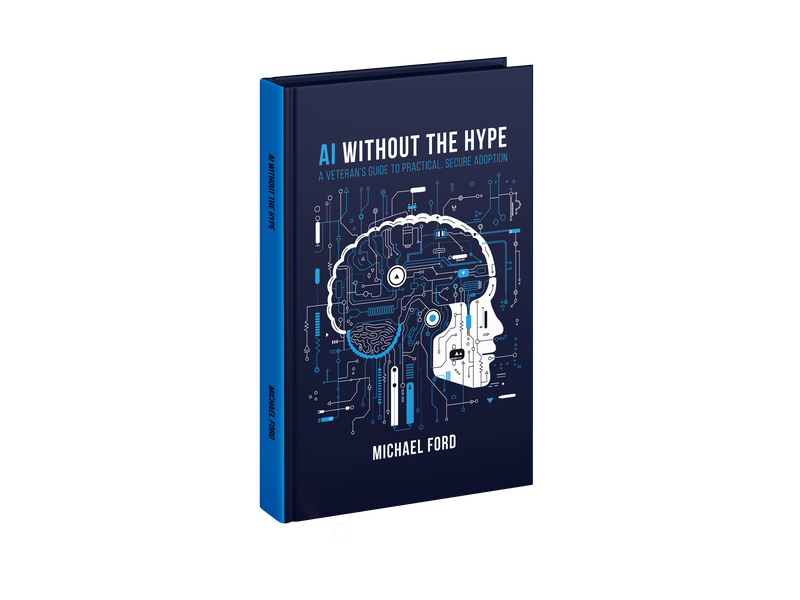 AI Without the Hype book cover by Michael Ford